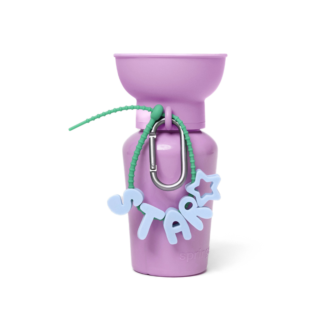 Silicone Dog Charms by Letter/Symbol/Strap Green (Pack of 5)