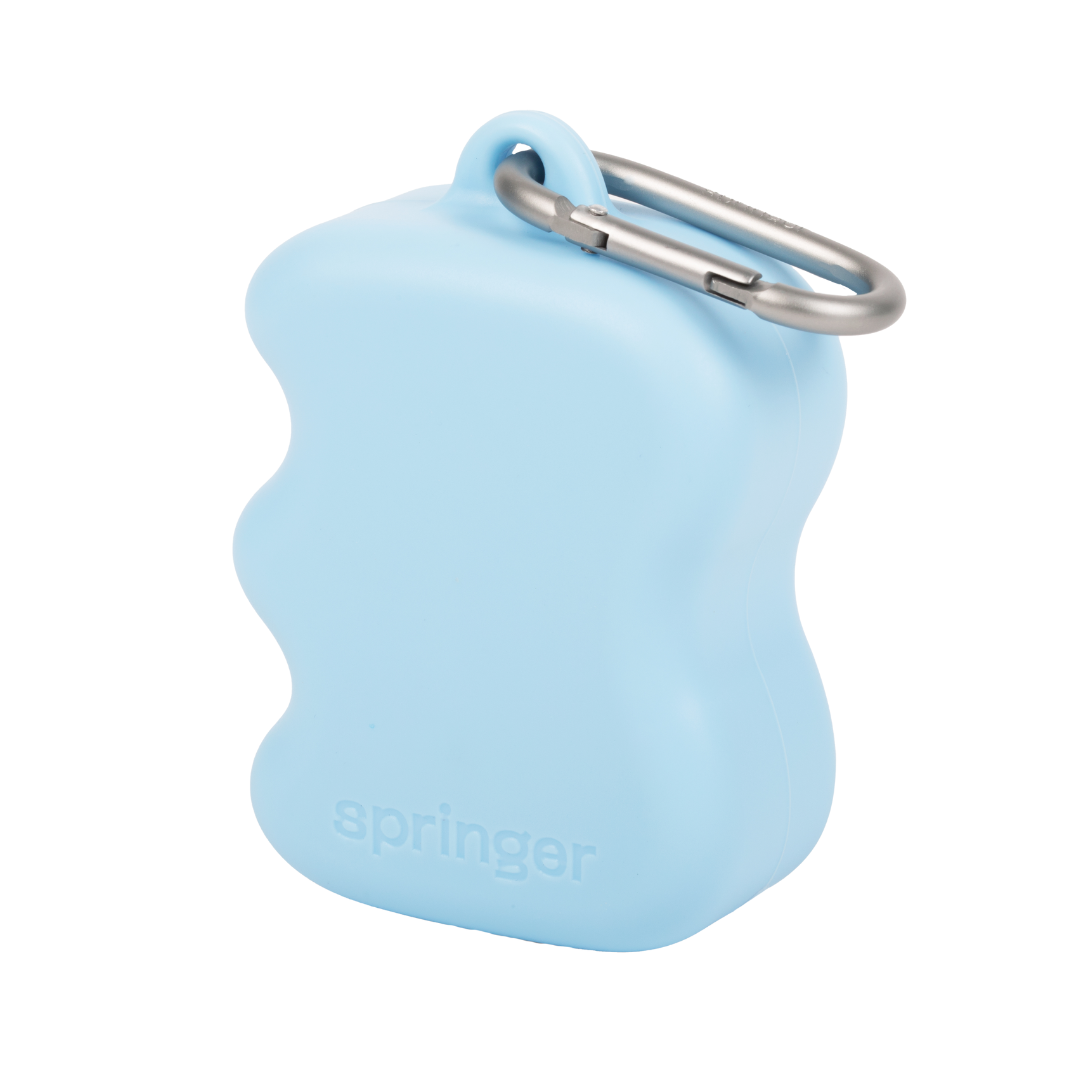 Silicone Dog Treat Dispenser Sky Blue