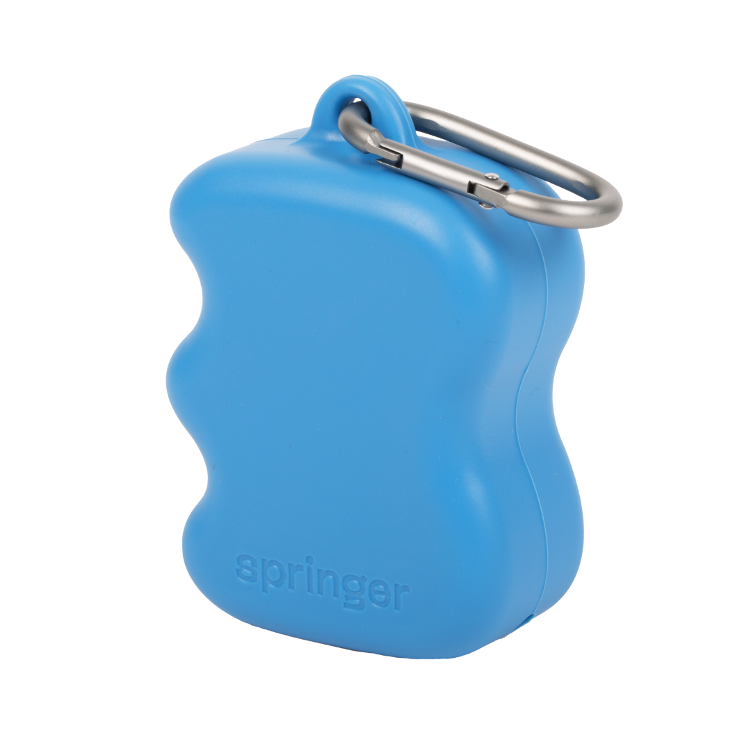 Silicone Dog Treat Dispenser Blueberry