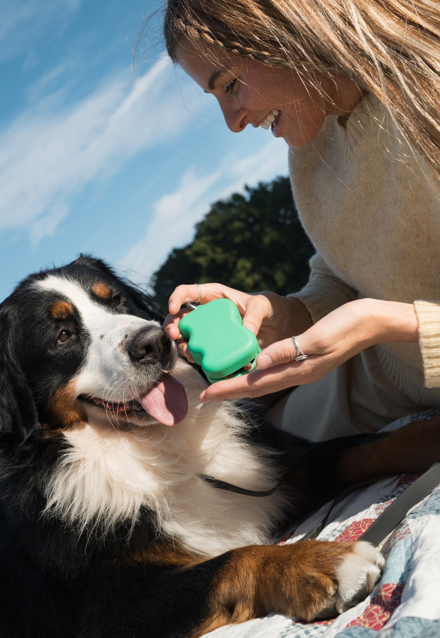 Silicone Dog Treat Dispenser Mixed Case - 3 Colors (Case of 12)