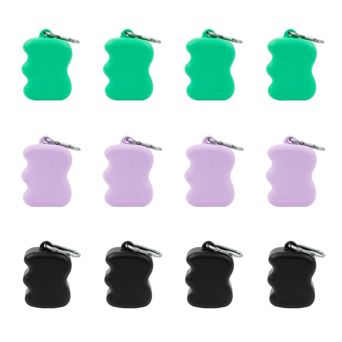 Silicone Dog Treat Dispenser Mixed Case - 3 Colors (Case of 12)