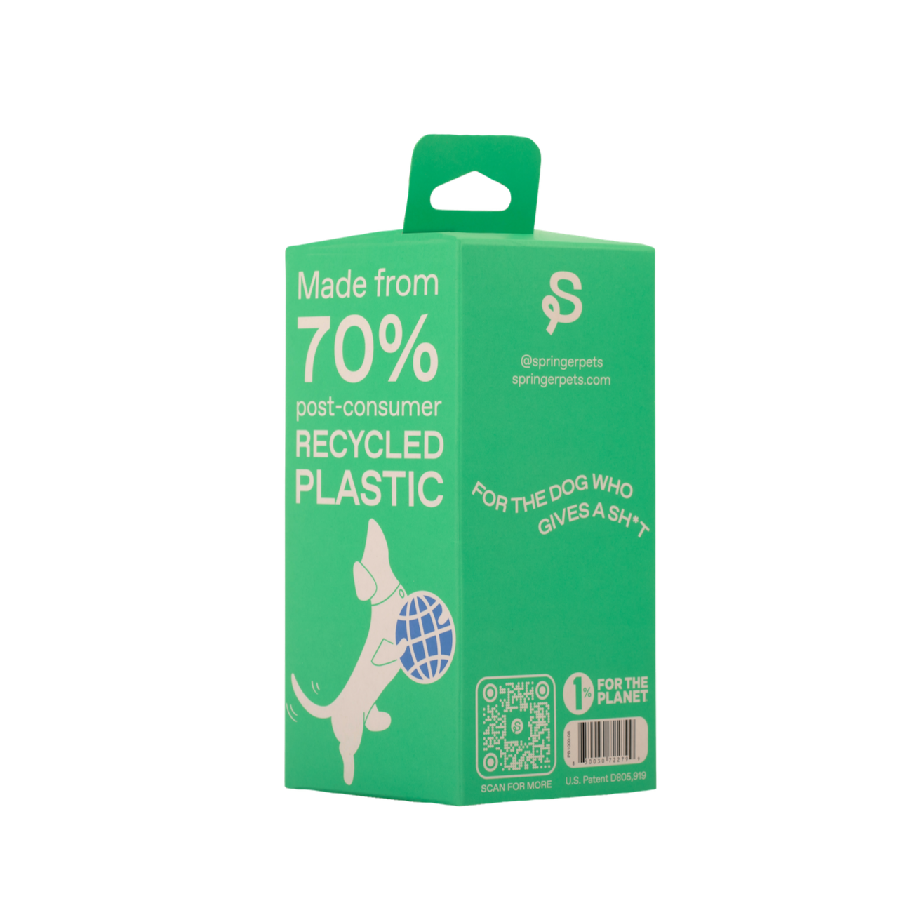 120 Premium Dog Poop Bags | 8 Roll Box (Case of 6)