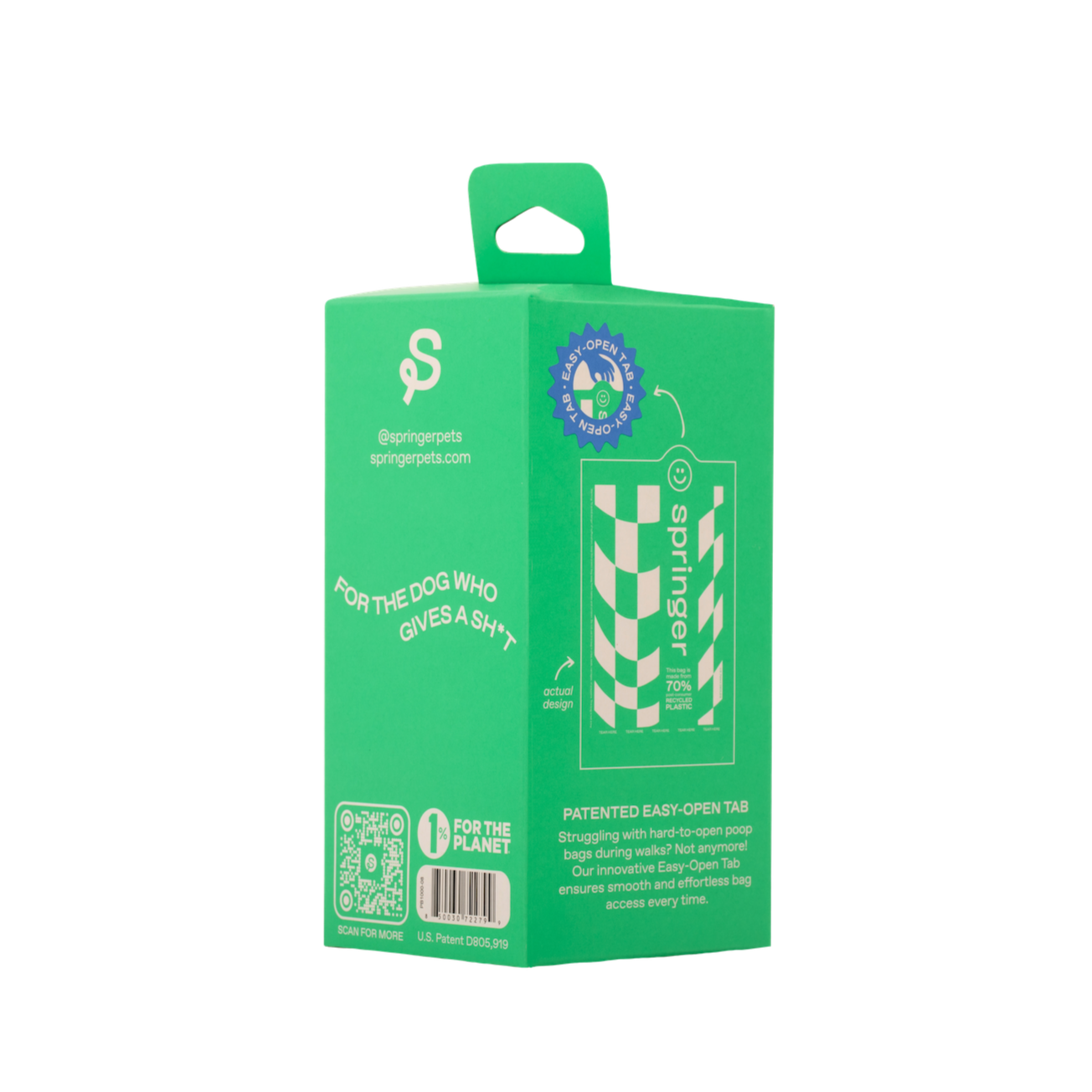 120 Premium Dog Poop Bags | 8 Roll Box (Case of 6)