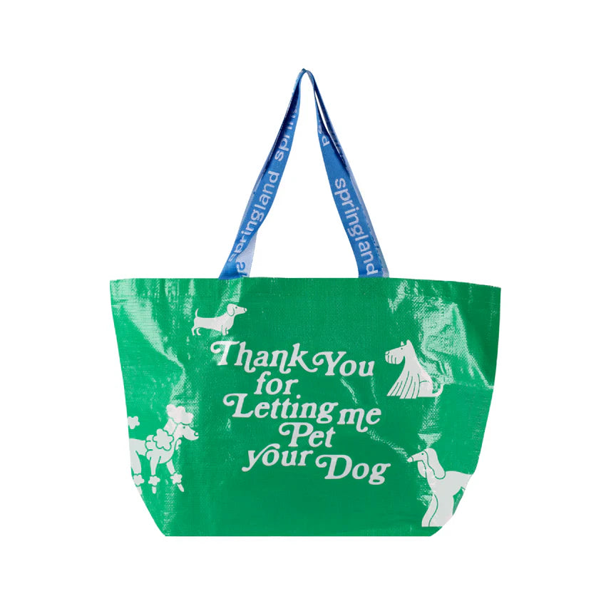 Thank You Large Tote For Dog People