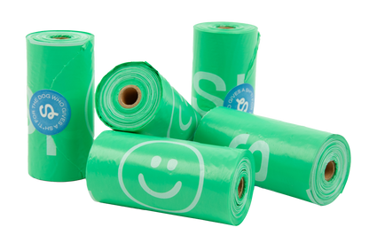 120 Premium Dog Poop Bags | 8 Roll Box (Case of 6)