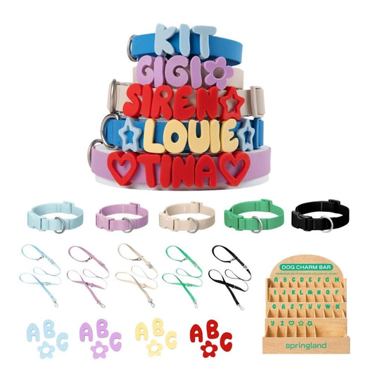 Complete Dog Walk Set + Charm Bar Counter Display