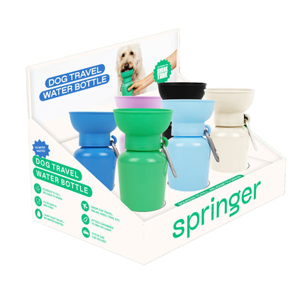 Counter Display for 20oz Flip Dog Travel Bottle