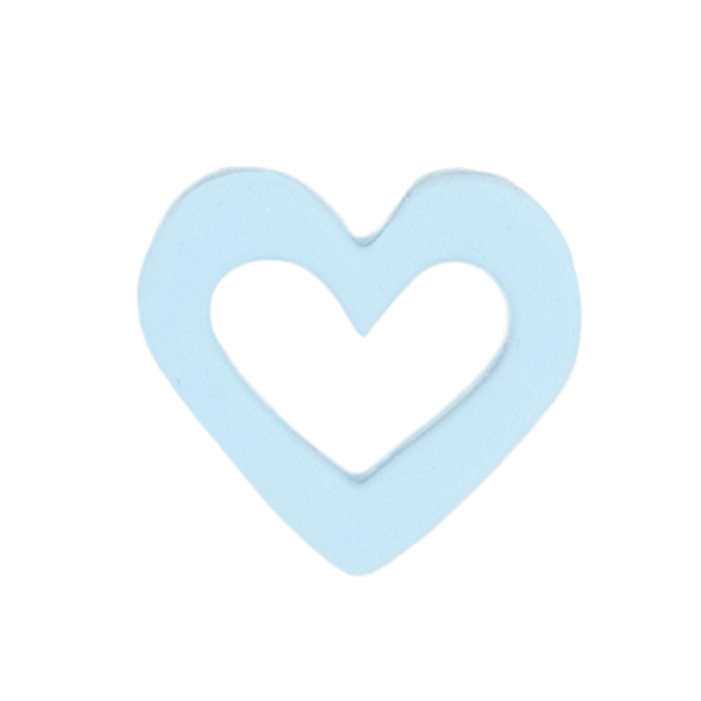 Silicone Dog Charms by Letter/Symbol/Strap Sky Blue (Pack of 5)