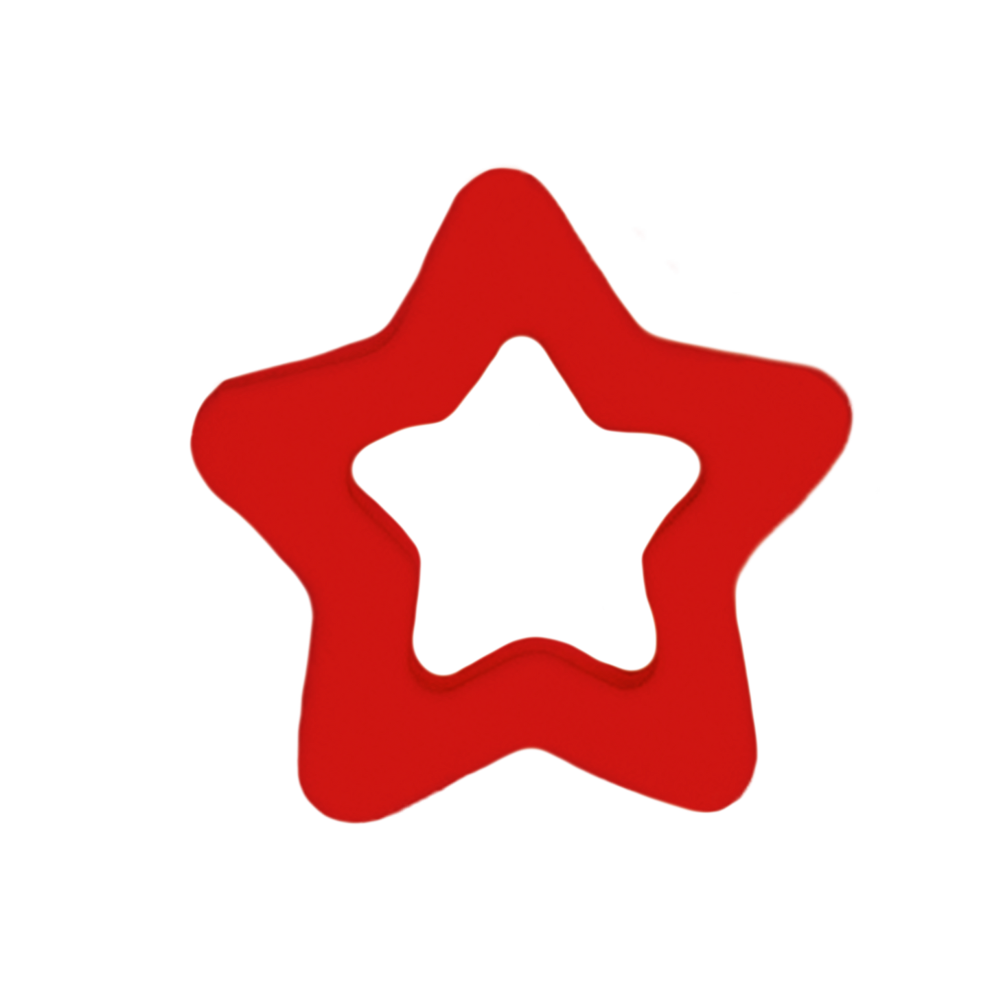 Silicone Dog Charms Cherry Red — Star
