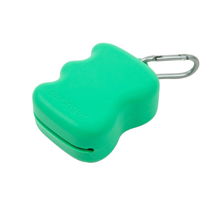 Silicone Dog Treat Dispenser Springer Green