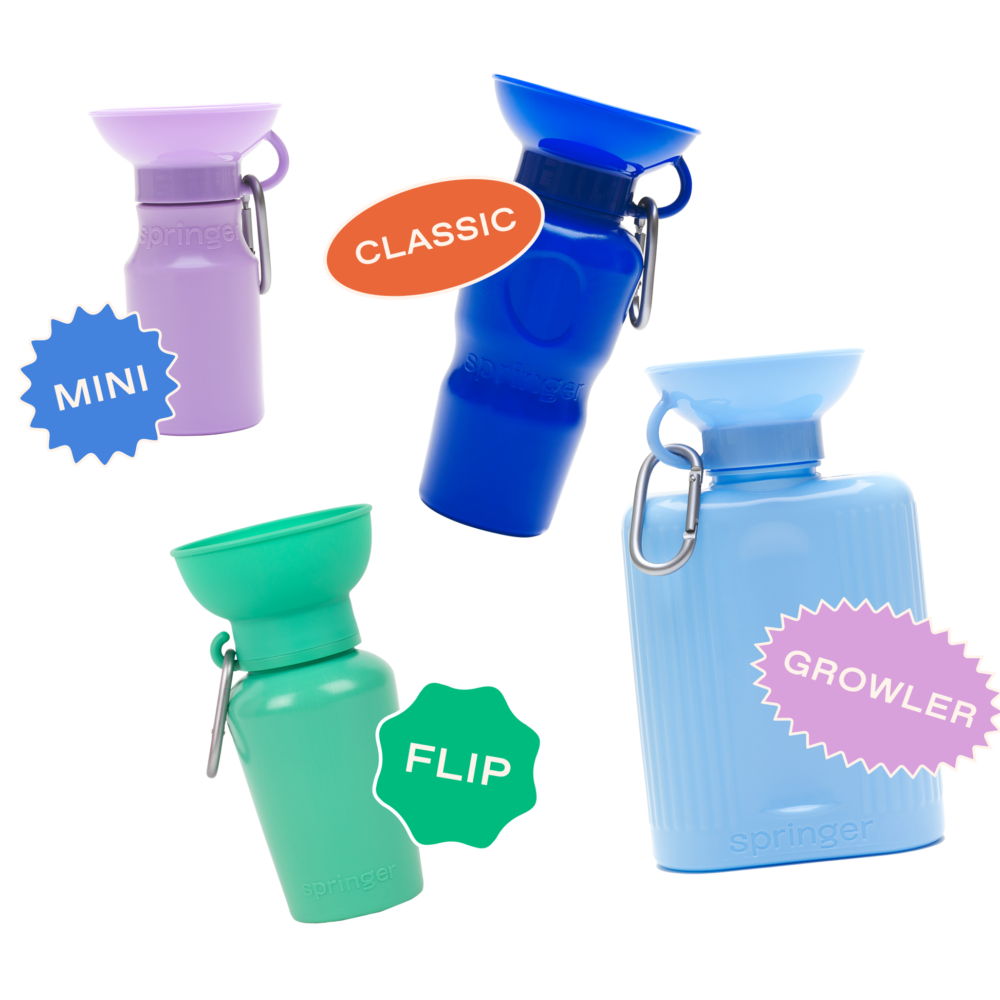 15oz Mini Dog Water Travel Bottle (Case of 12) – Springland Pets 15oz Mini Dog Water Travel Bottle (Case of 12) – Springland Pets