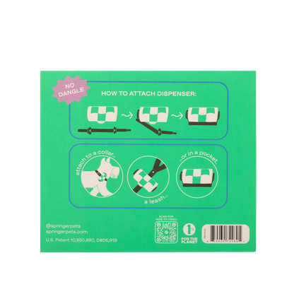 300 Premium Dog Poop Bags + Dispenser | 20 Roll Box (Case of 6)