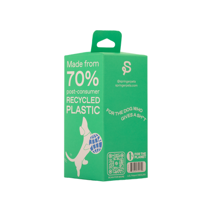 120 Premium Dog Poop Bags | 8 Roll Box (Case of 6)