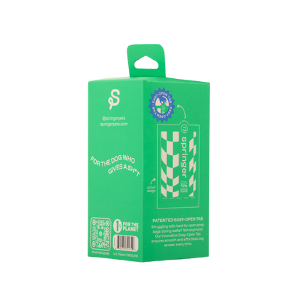 120 Premium Dog Poop Bags | 8 Roll Box (Case of 6)