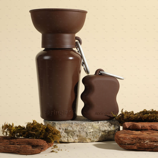 PREORDER -  Limited-EdItion Twig 20oz Flip Dog Water + Bottle Treat Dispenser