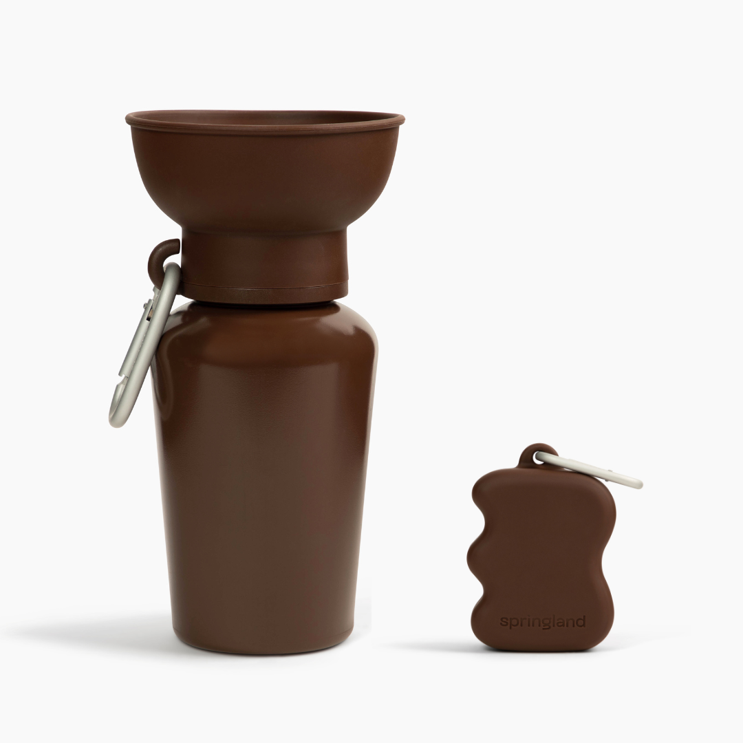 PREORDER -  Limited-EdItion Twig 20oz Flip Dog Water + Bottle Treat Dispenser